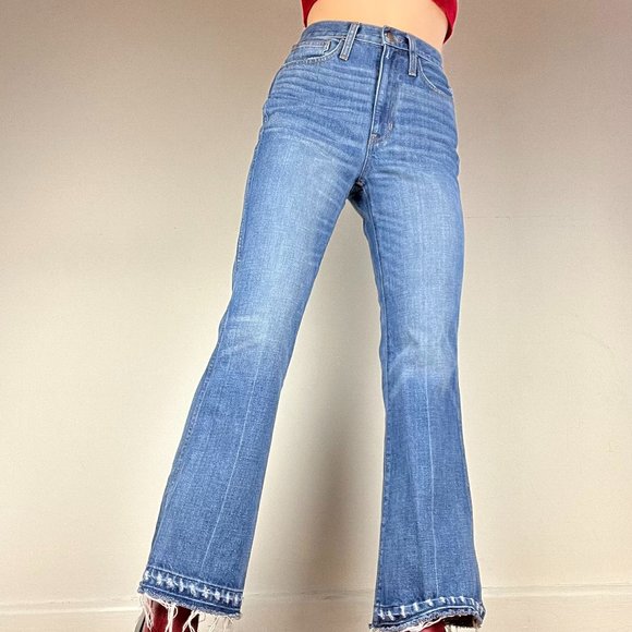 Madewell High Rise Flare Jeans - Women’s 24 - Picture 1 of 8